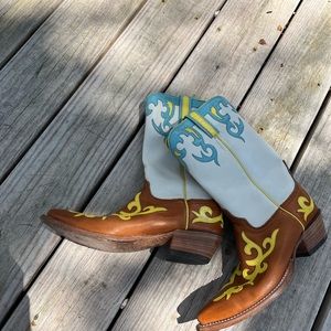 Lucchese Leather cowboy boots